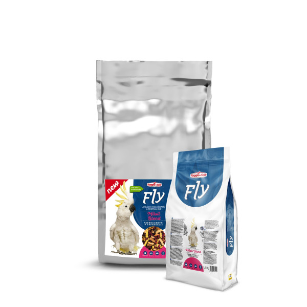 Kompletné krmivo pre chov papagájov  a malých  papagájov ,  1.50 kg- MUSLI BLEND 